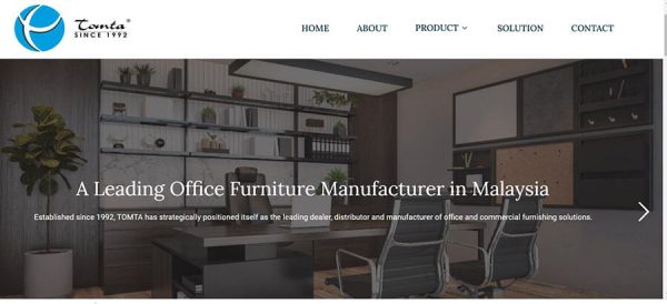 Tomta Furniture Manufacturer Sdn Bhd company